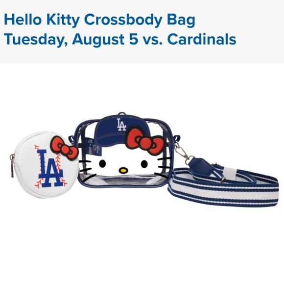 Hello Kitty Crossbody Bag - Navy and White - Picture 5 of 5